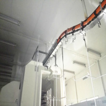 Equipamento automático do revestimento do pó com cabine de pulverização